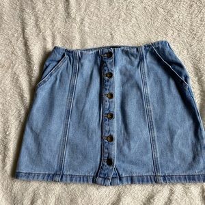 Forever 21• Blue jean skirt